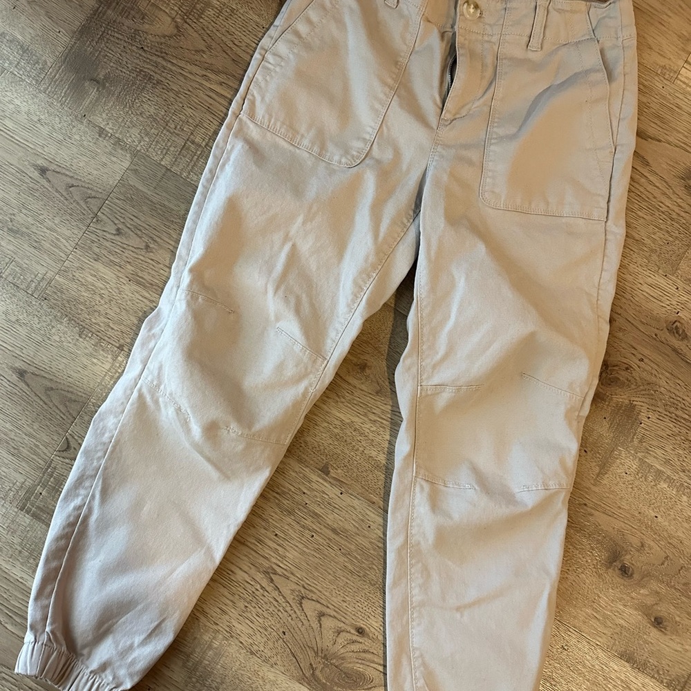 Loft Cargo Khaki Joggers Size 2 Petite